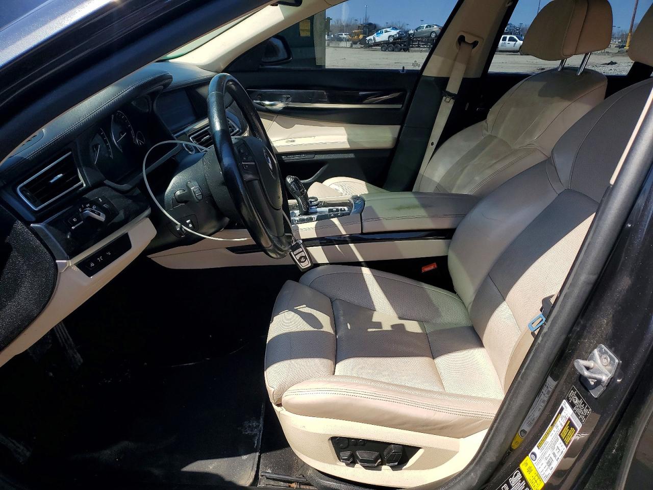 2011 Bmw 750 Xi Black vin: WBAKC6C5XBC395118