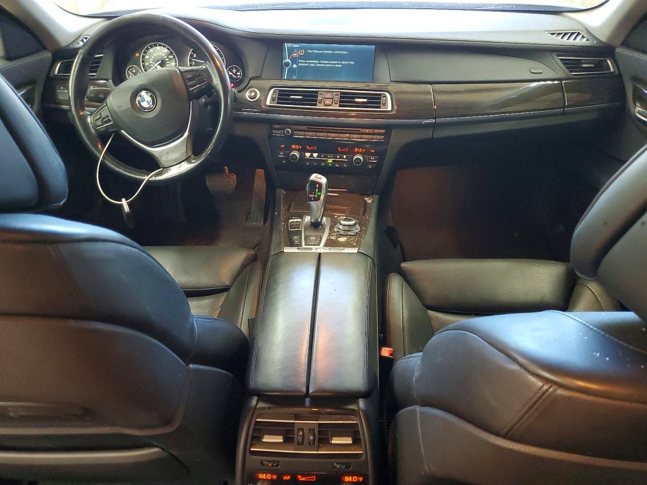 2012 Bmw 750 Xi Gray vin: WBAKC6C5XCC396027