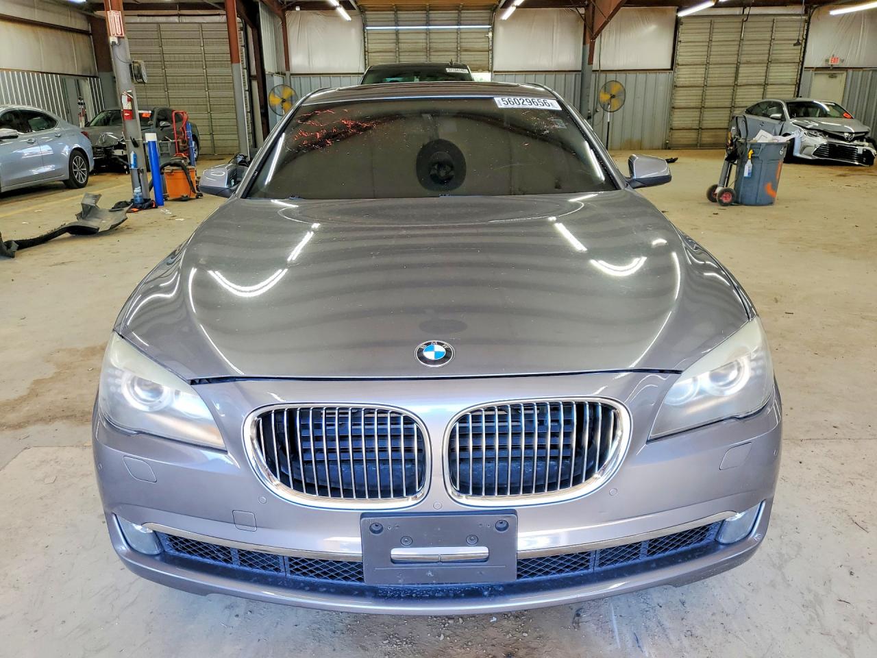 2012 Bmw 750 Xi Gray vin: WBAKC6C5XCC396027