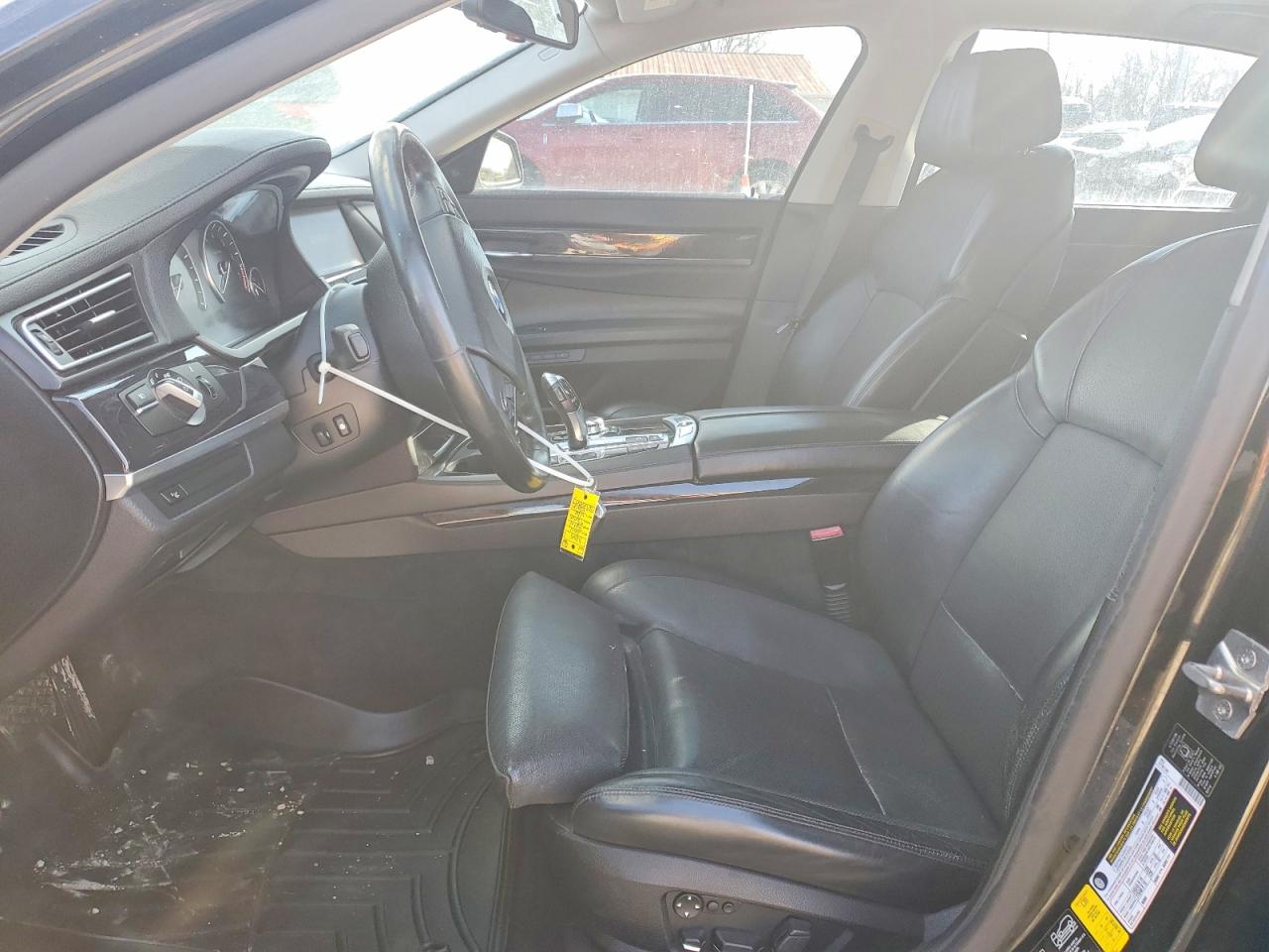 2011 Bmw 750 Lxi Black vin: WBAKC8C50BC431717