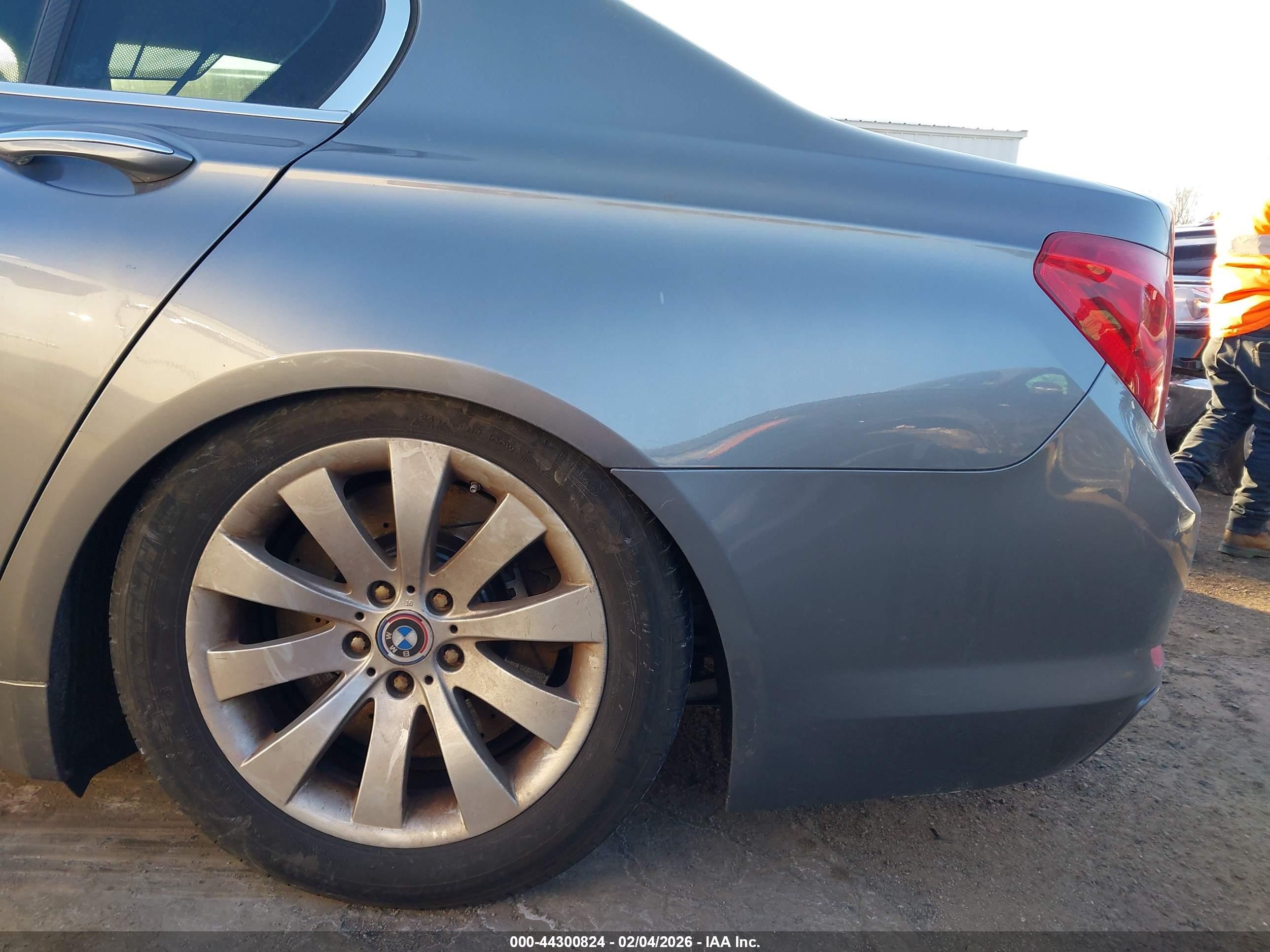 2010 Bmw 750li Xdrive Gray vin: WBAKC8C51AC430221