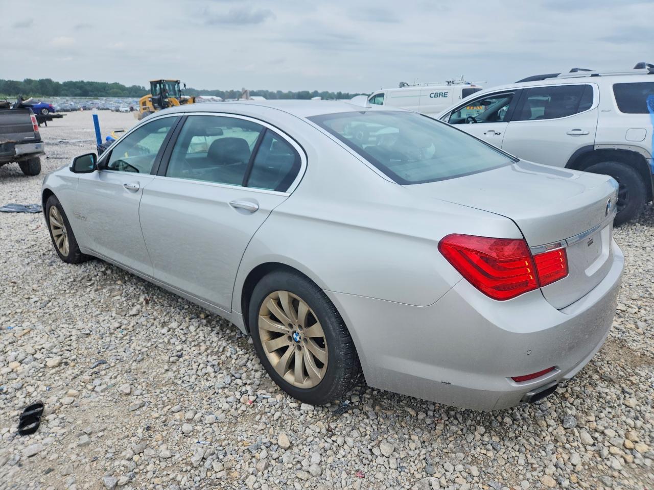 2011 Bmw 750 Lxi Silver vin: WBAKC8C51BC434514