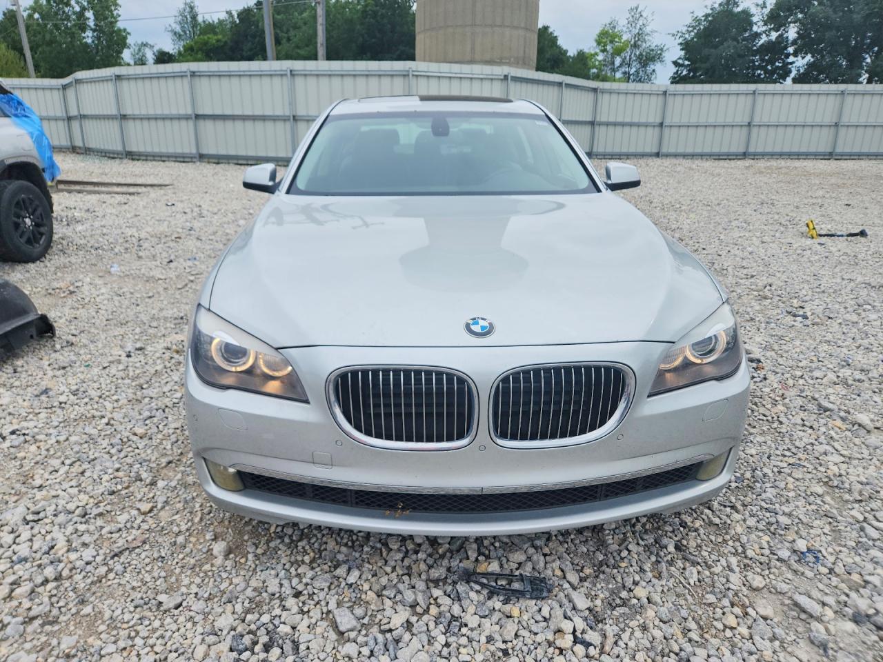 2011 Bmw 750 Lxi Silver vin: WBAKC8C51BC434514