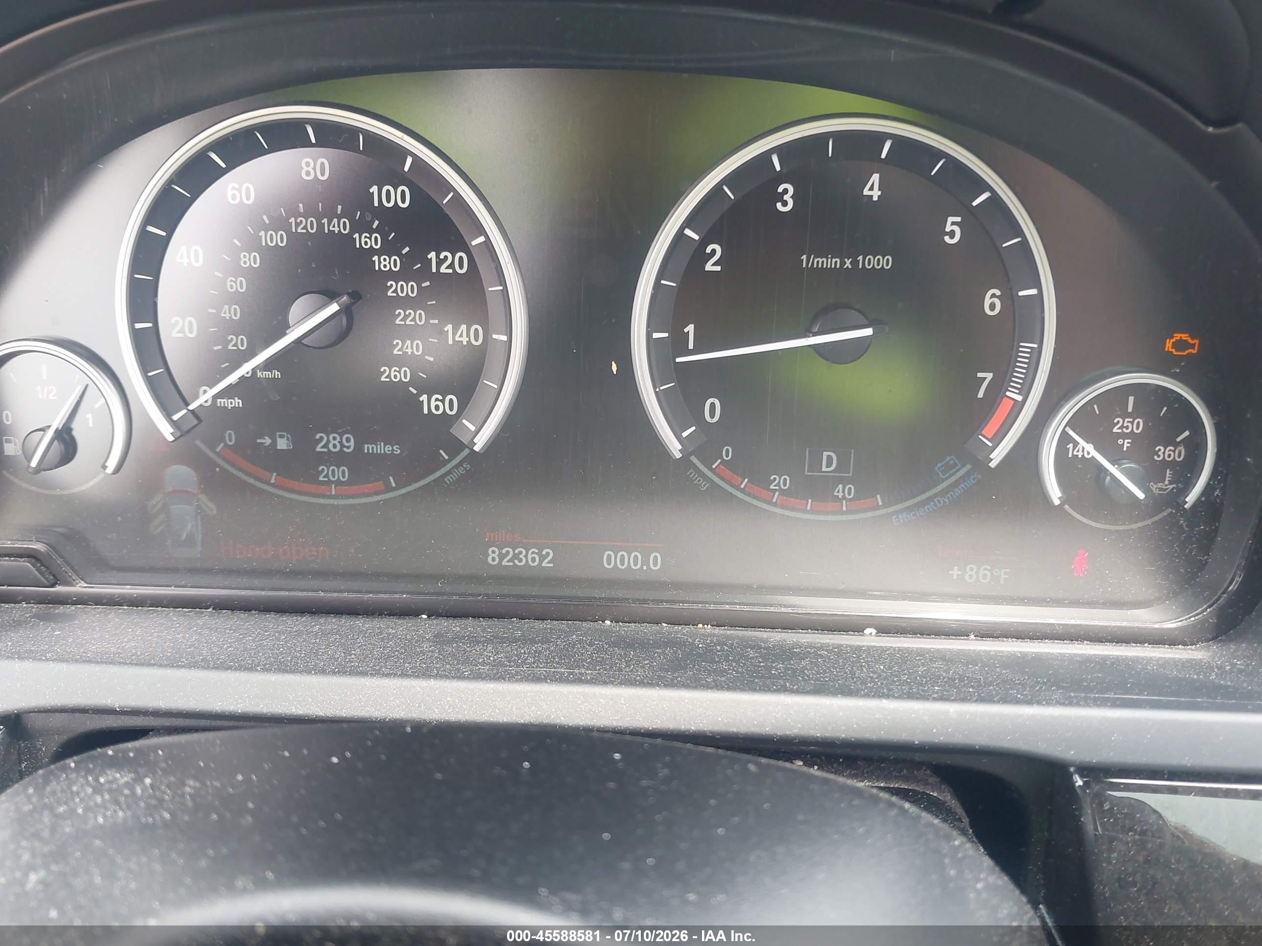 2012 Bmw 750li Xdrive Gray vin: WBAKC8C51CC437074
