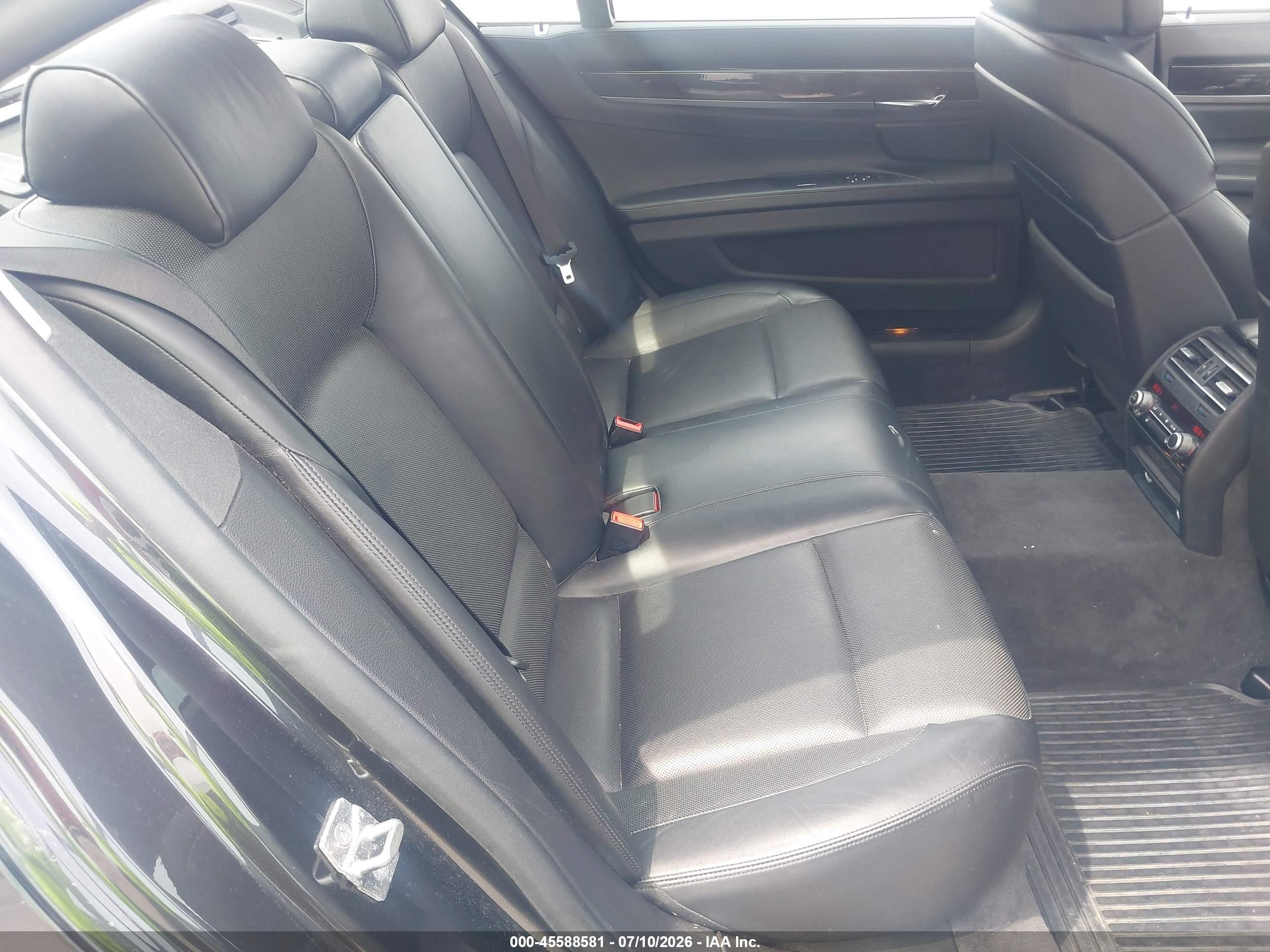 2012 Bmw 750li Xdrive Gray vin: WBAKC8C51CC437074