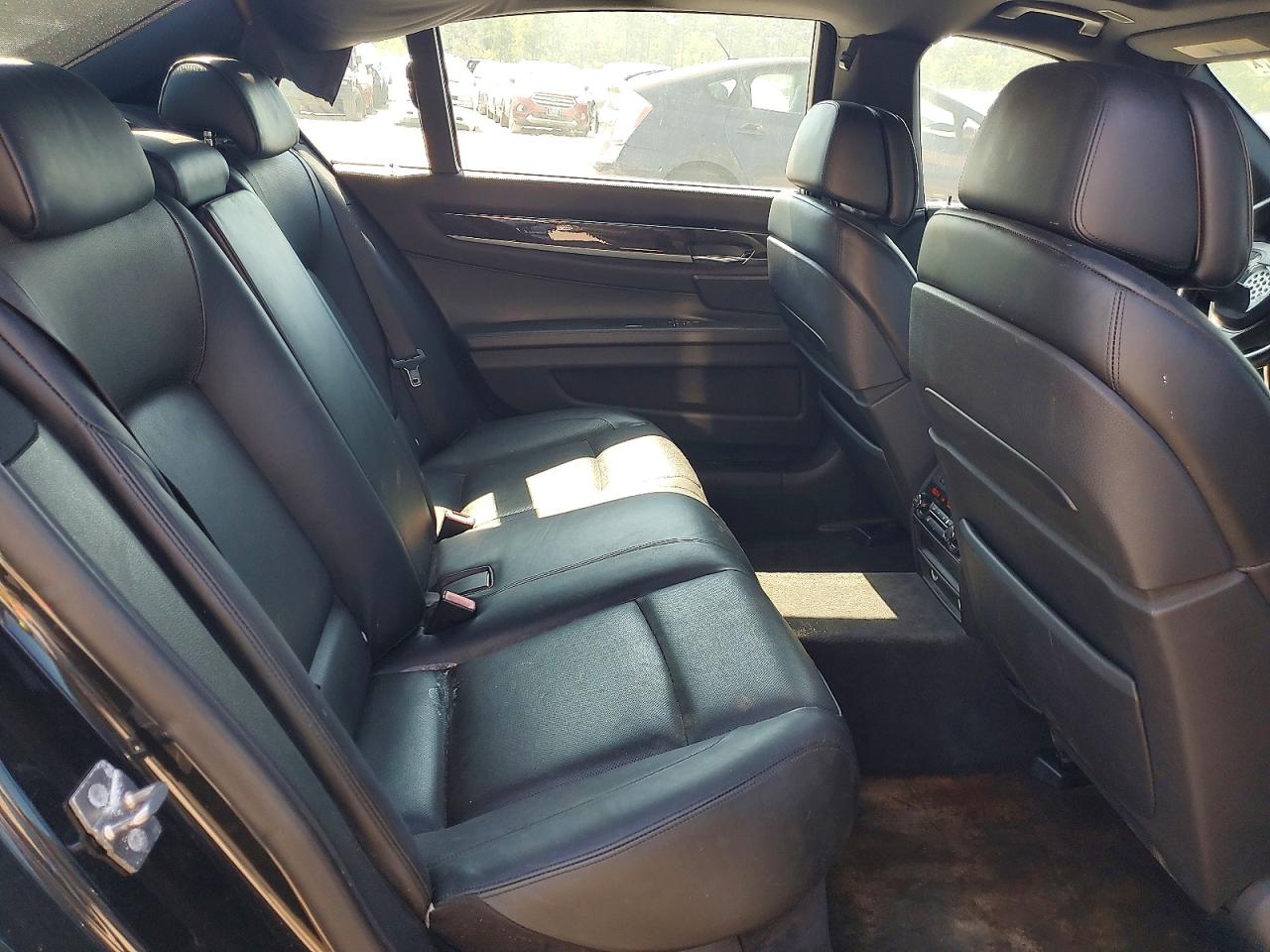 2012 Bmw 750 Lxi Black vin: WBAKC8C51CC437396