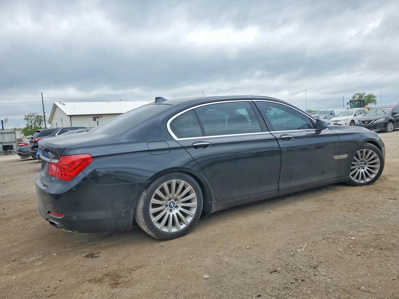 2010 Bmw 750 Li Xdrive Black vin: WBAKC8C52ACY68536