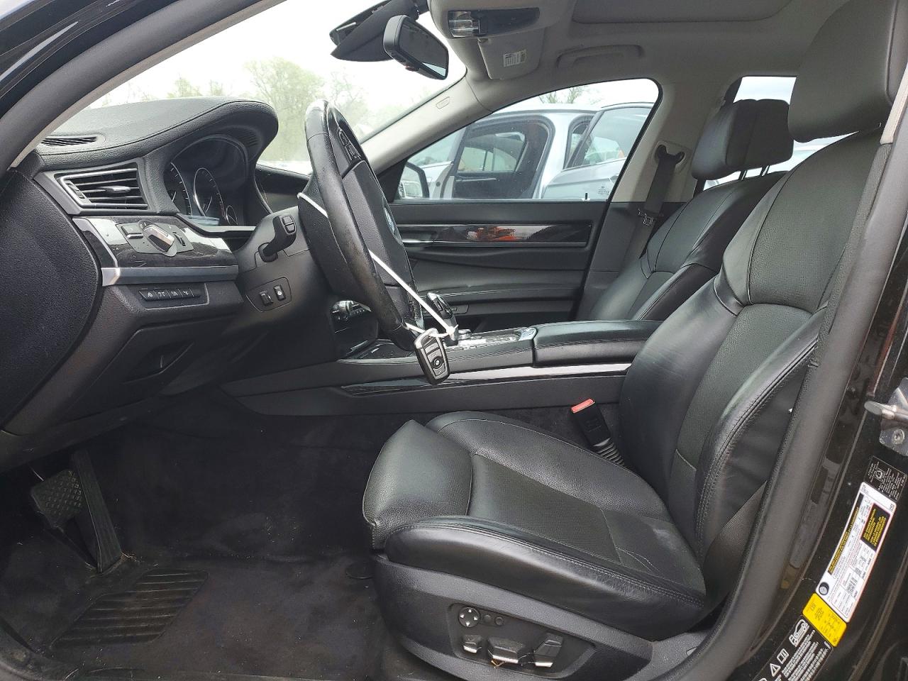 2010 Bmw 750 Li Xdrive Black vin: WBAKC8C52ACY68536