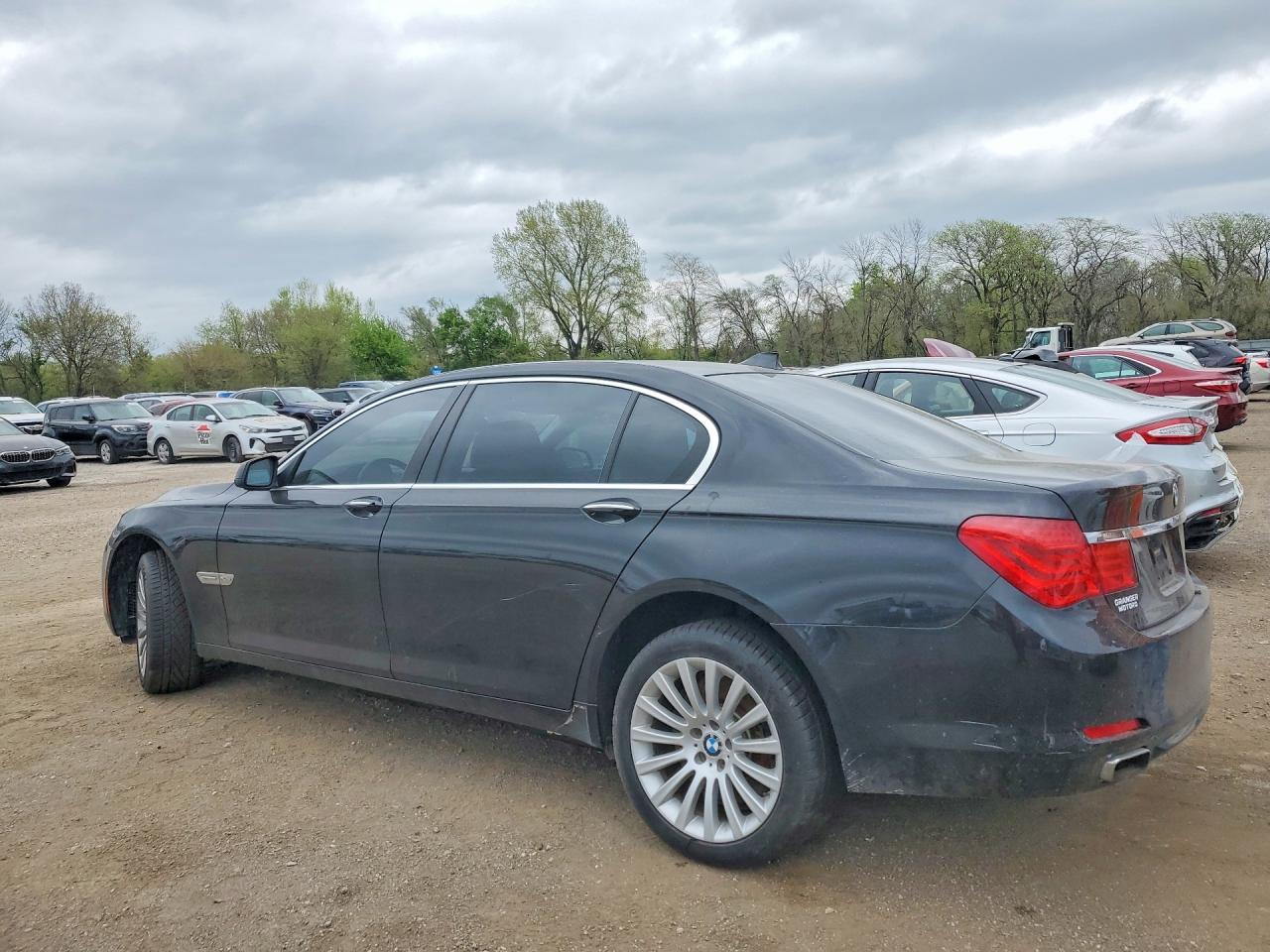 2010 Bmw 750 Li Xdrive Black vin: WBAKC8C52ACY68536