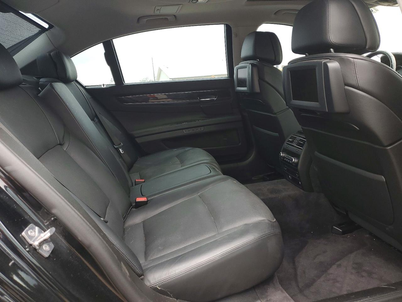2010 Bmw 750 Li Xdrive Black vin: WBAKC8C52ACY68536