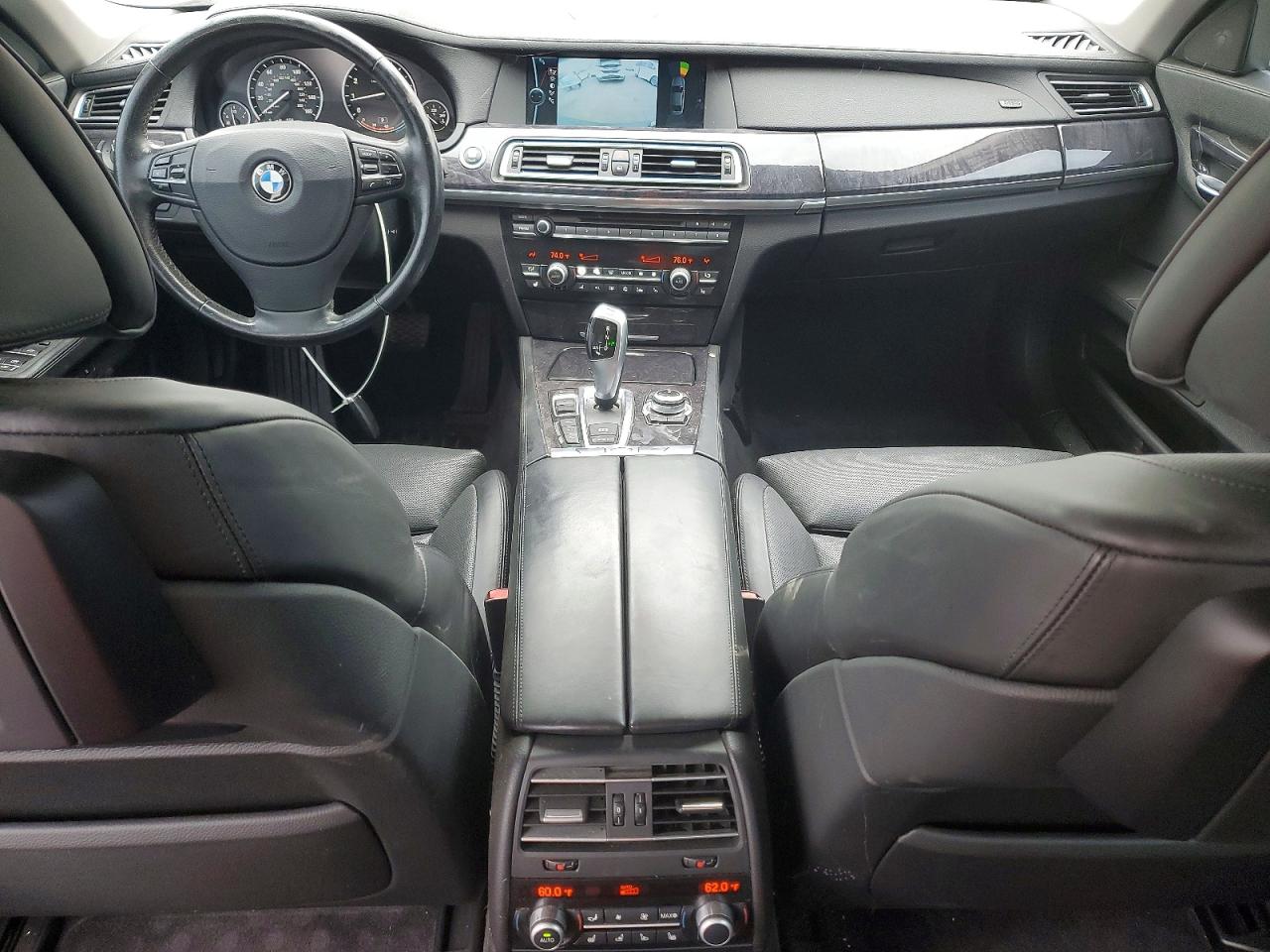 2010 Bmw 750 Li Xdrive Black vin: WBAKC8C52ACY68536