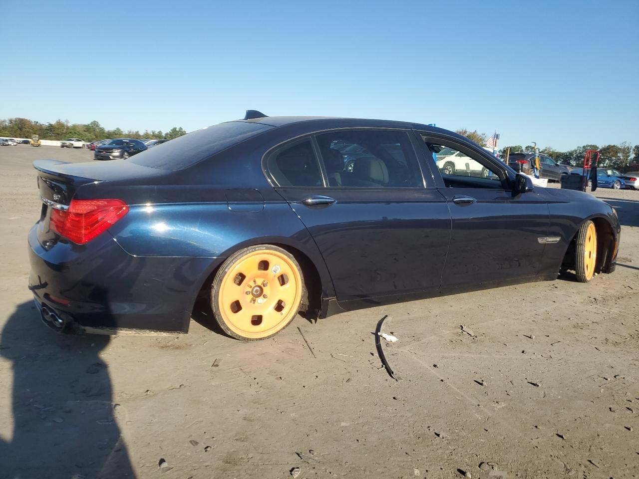 2011 Bmw Alpina B7 Blue vin: WBAKC8C52BC449037