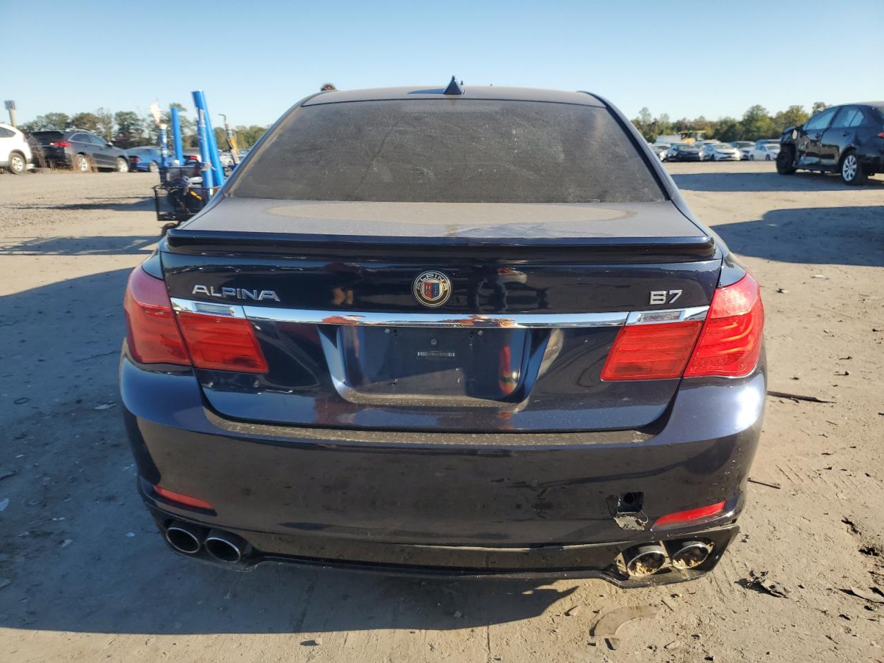 2011 Bmw Alpina B7 Blue vin: WBAKC8C52BC449037