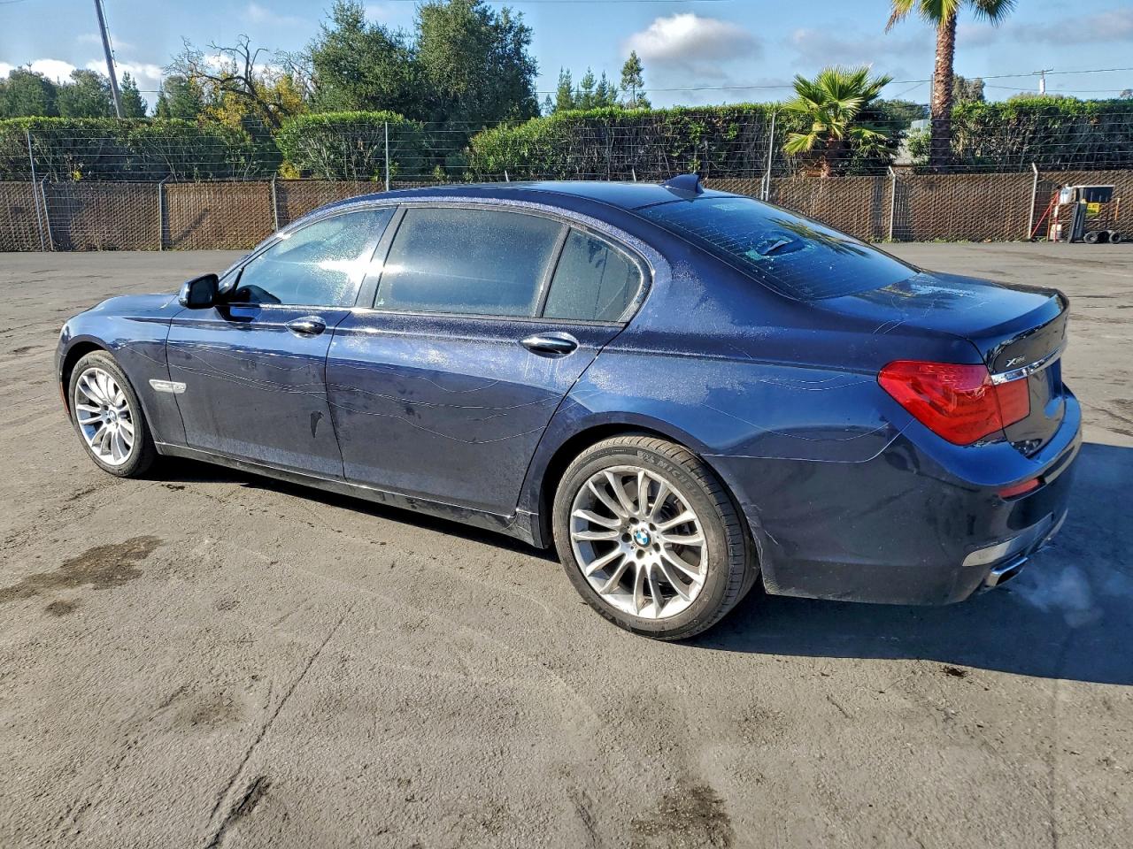 2010 Bmw 750 Li Xdrive Black vin: WBAKC8C53AC430074