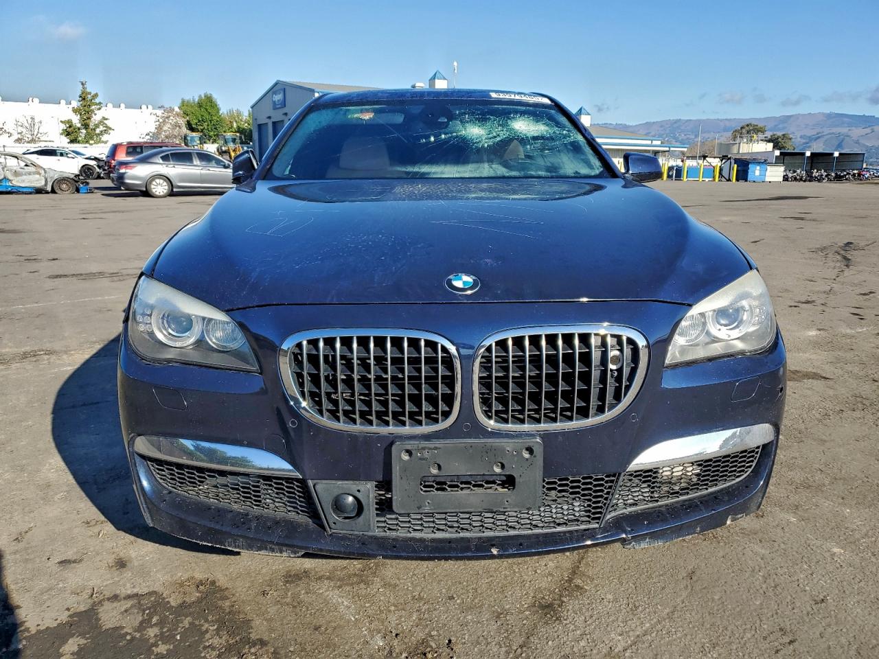 2010 Bmw 750 Li Xdrive Black vin: WBAKC8C53AC430074
