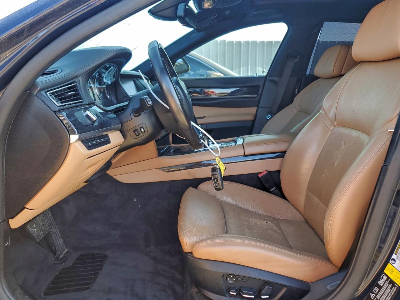 2010 Bmw 750 Li Xdrive Black vin: WBAKC8C53AC430074