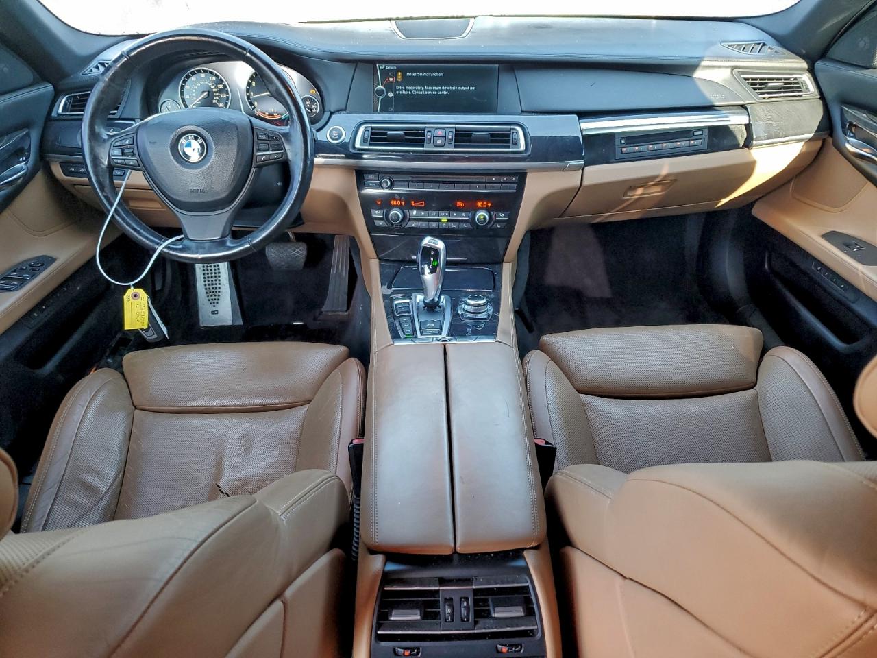 2010 Bmw 750 Li Xdrive Black vin: WBAKC8C53AC430074