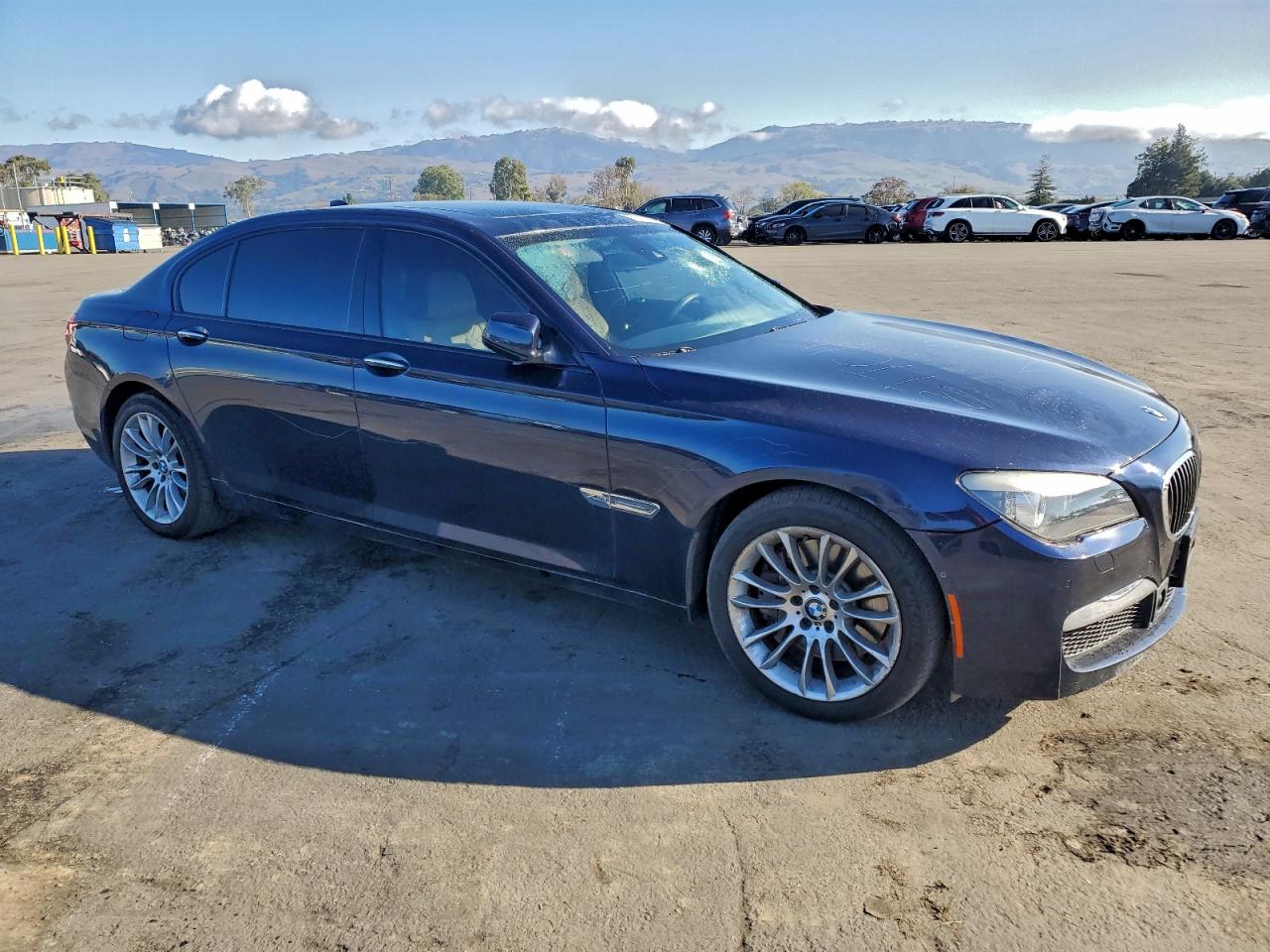 2010 Bmw 750 Li Xdrive Black vin: WBAKC8C53AC430074