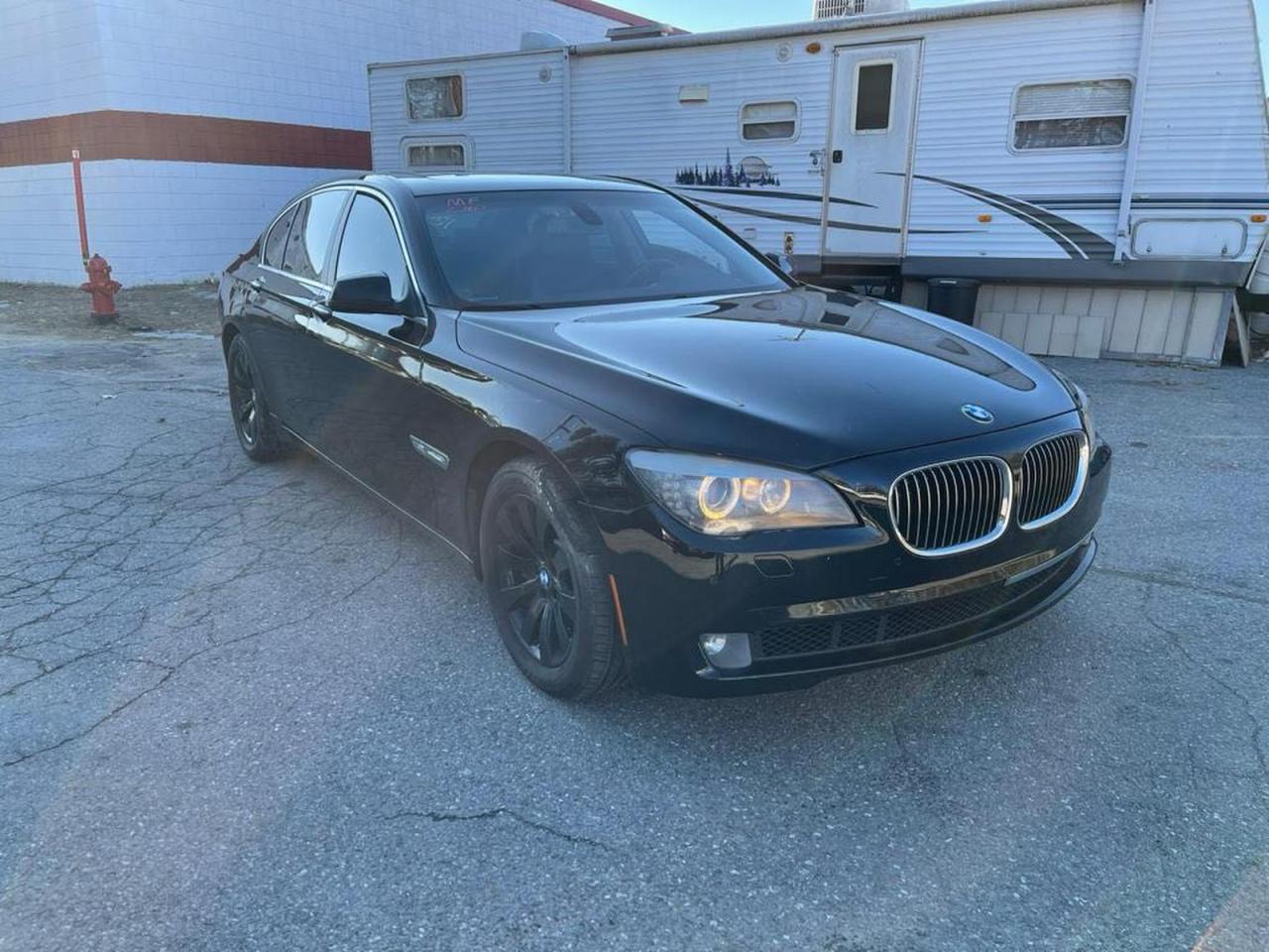 2010 Bmw 750 Li Xdrive Black vin: WBAKC8C53ACY68139
