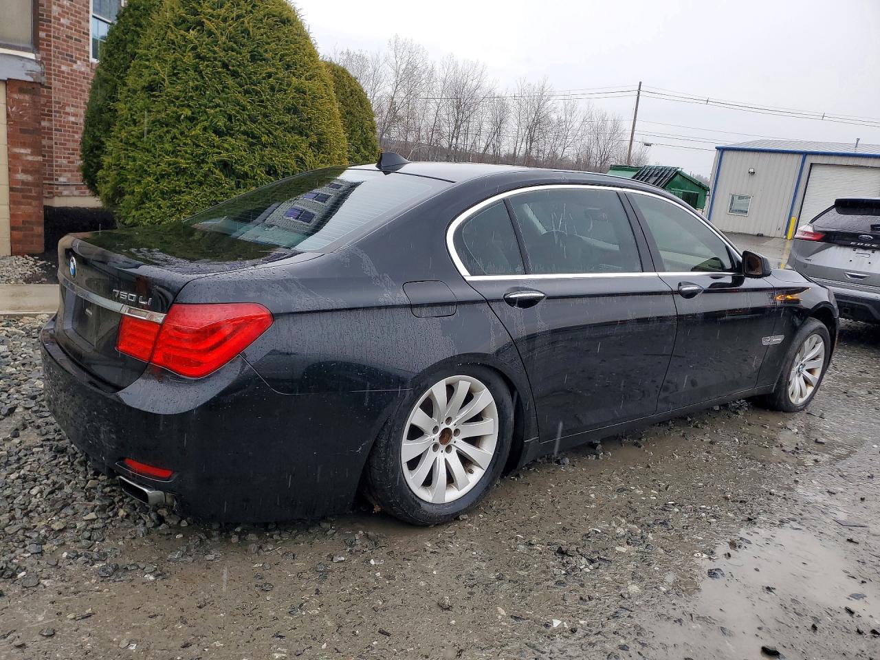 2010 Bmw 750 Li Xdrive Black vin: WBAKC8C53ACY68139