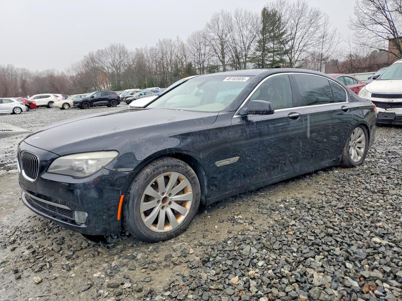 2010 Bmw 750 Li Xdrive Black vin: WBAKC8C53ACY68139