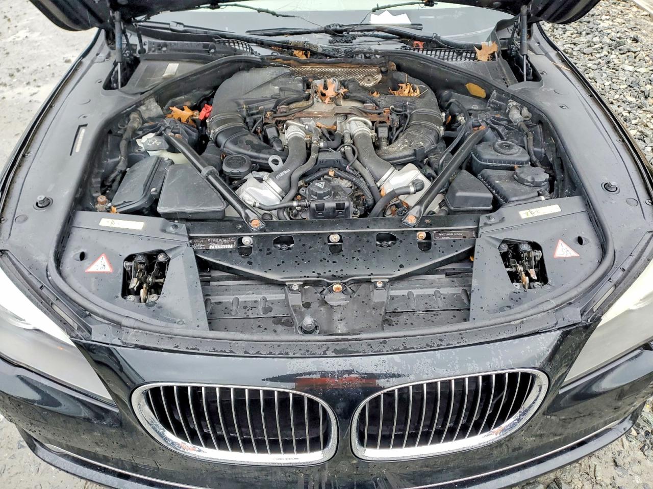 2010 Bmw 750 Li Xdrive Black vin: WBAKC8C53ACY68139