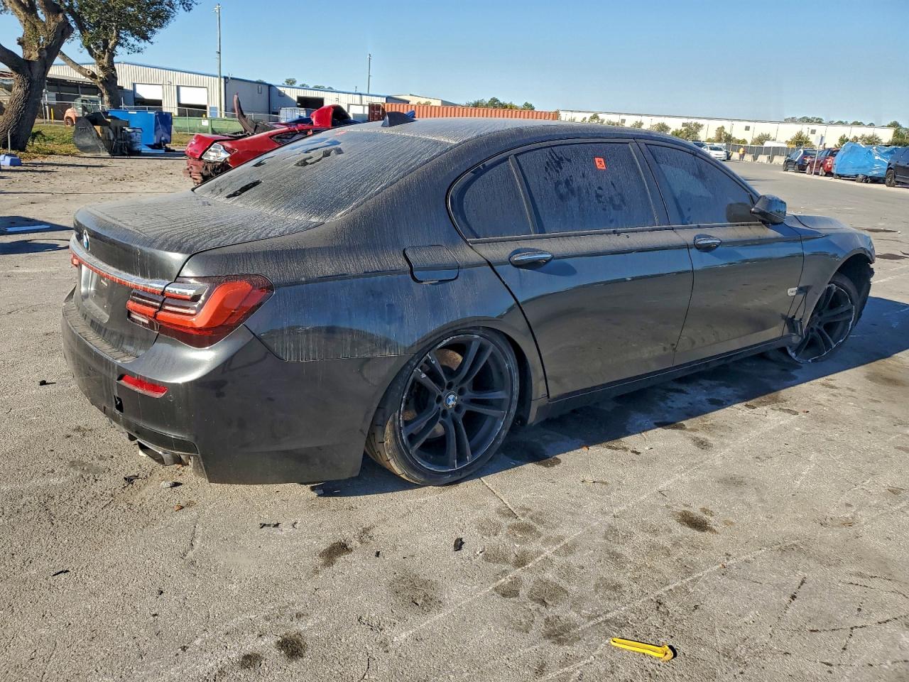 2011 Bmw 750 Lxi Black vin: WBAKC8C53BC431775