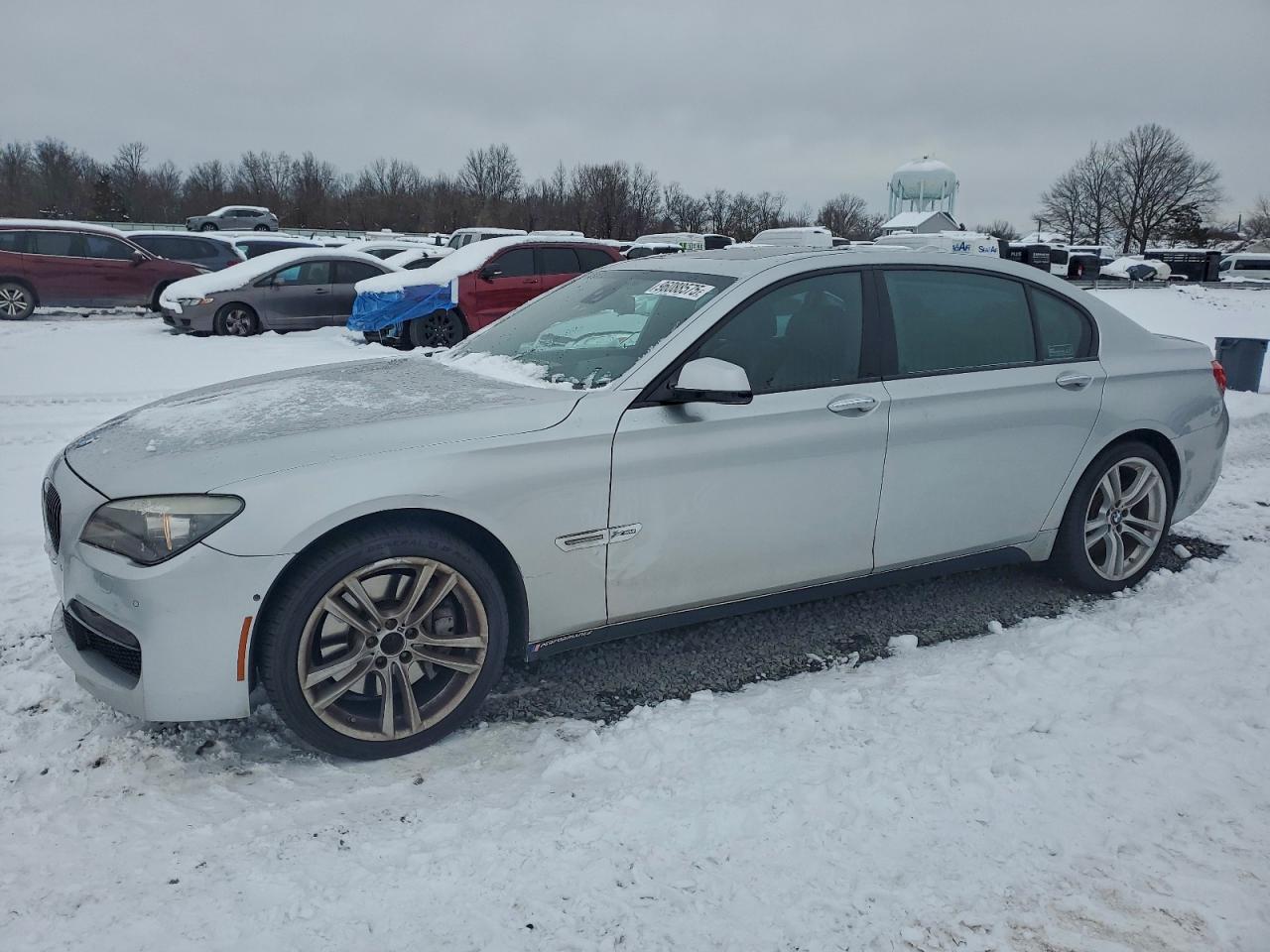 2012 Bmw 750 Lxi Серебряный vin: WBAKC8C53CC437450