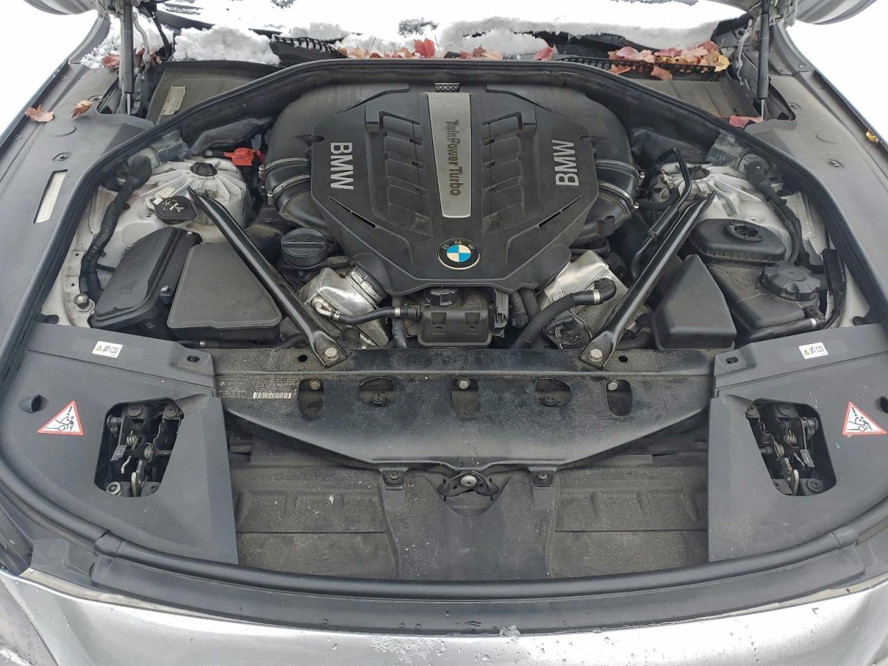 2012 Bmw 750 Lxi Silver vin: WBAKC8C53CC437450