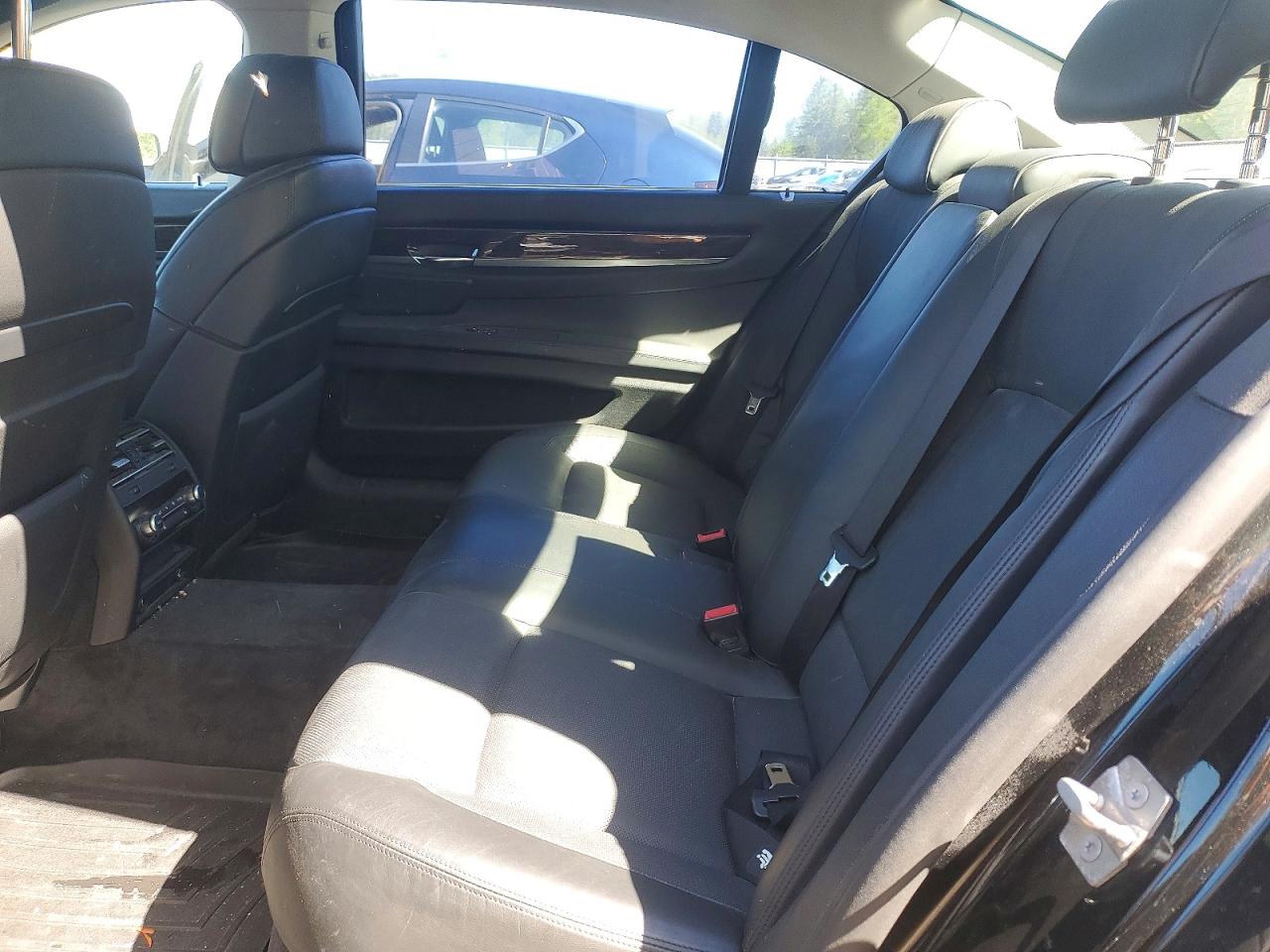 2010 Bmw 750 Li Xdrive Black vin: WBAKC8C54AC431427