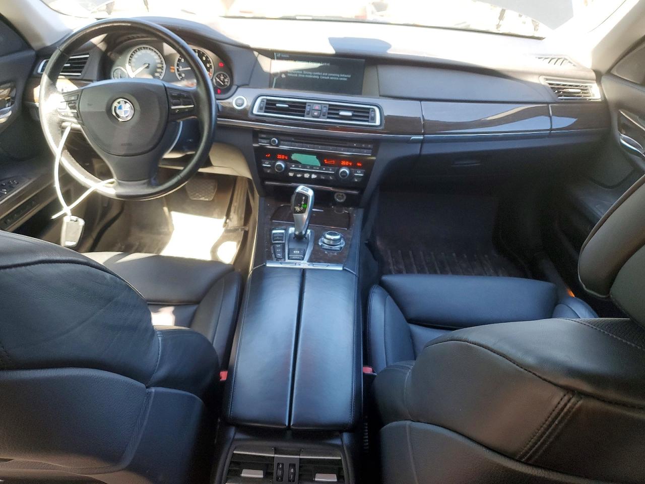 2010 Bmw 750 Li Xdrive Black vin: WBAKC8C54AC431427