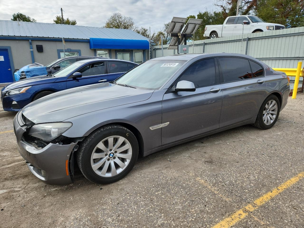 2010 Bmw Motorrad 750 Li Xdrive Серый vin: WBAKC8C54ACY68926