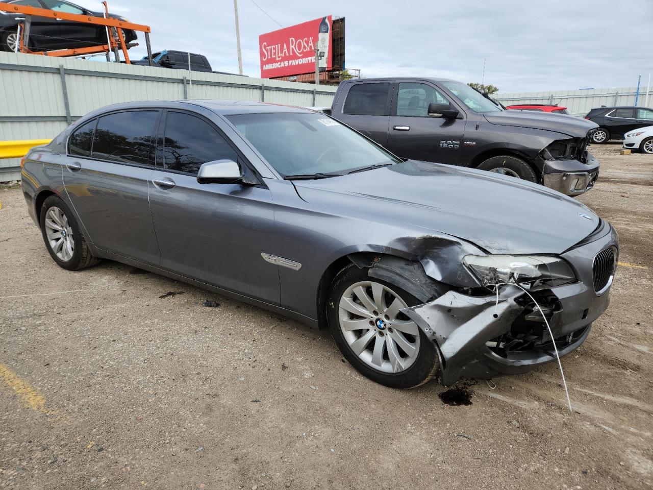 2010 Bmw Motorrad 750 Li Xdrive Серый vin: WBAKC8C54ACY68926