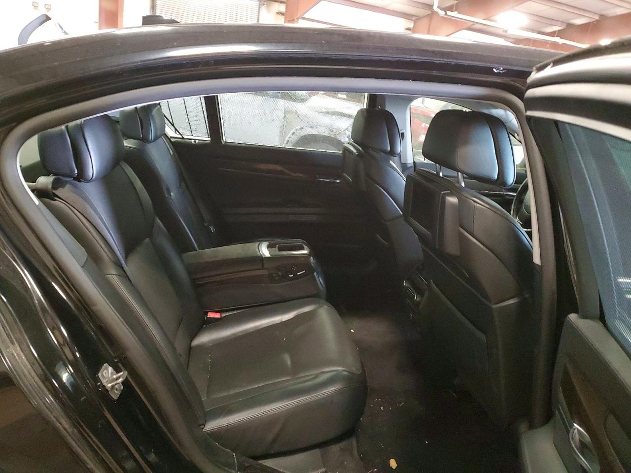 2010 Bmw 750 Li Xdrive Black vin: WBAKC8C54ACY68991