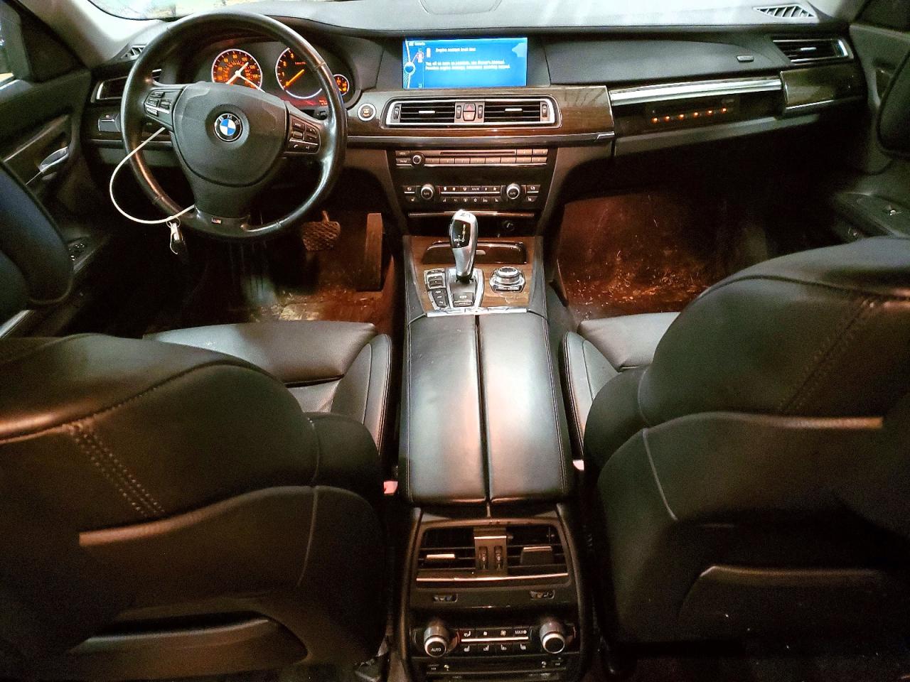 2010 Bmw 750 Li Xdrive Black vin: WBAKC8C54ACY68991