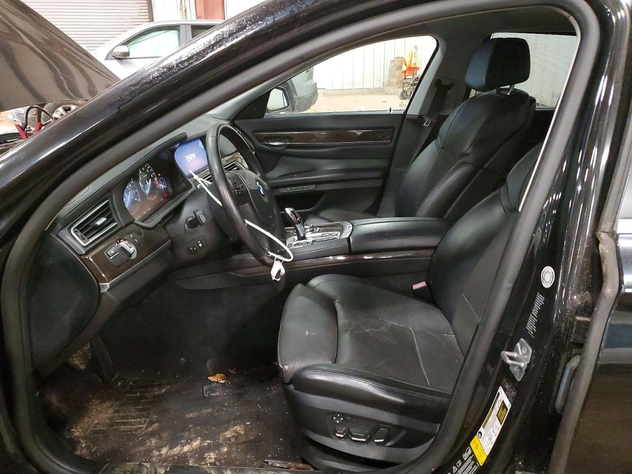 2010 Bmw 750 Li Xdrive Black vin: WBAKC8C54ACY68991