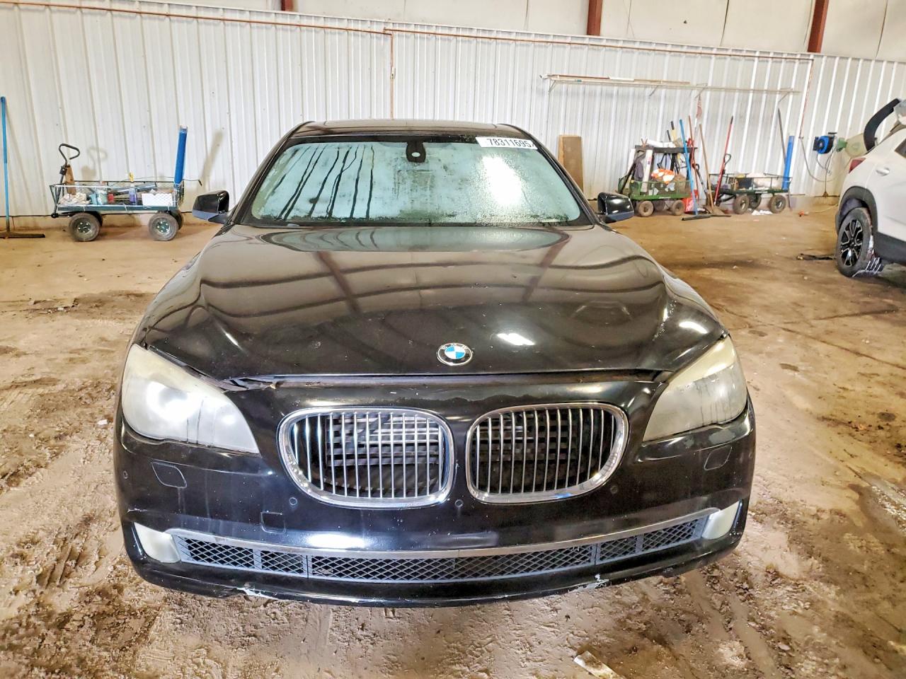 2010 Bmw 750 Li Xdrive Black vin: WBAKC8C54ACY68991