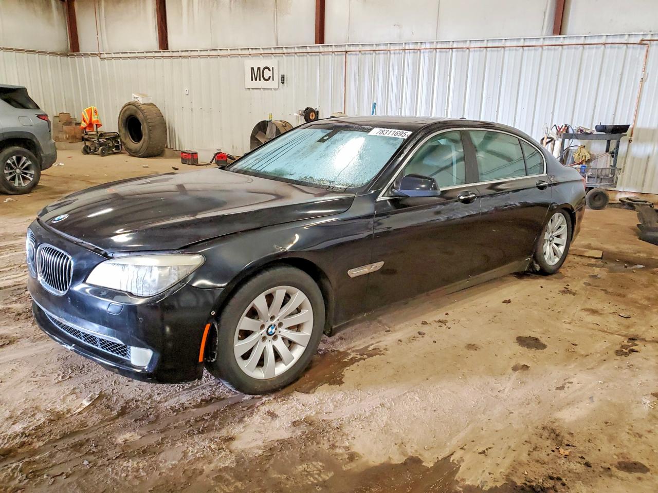 2010 Bmw 750 Li Xdrive Black vin: WBAKC8C54ACY68991