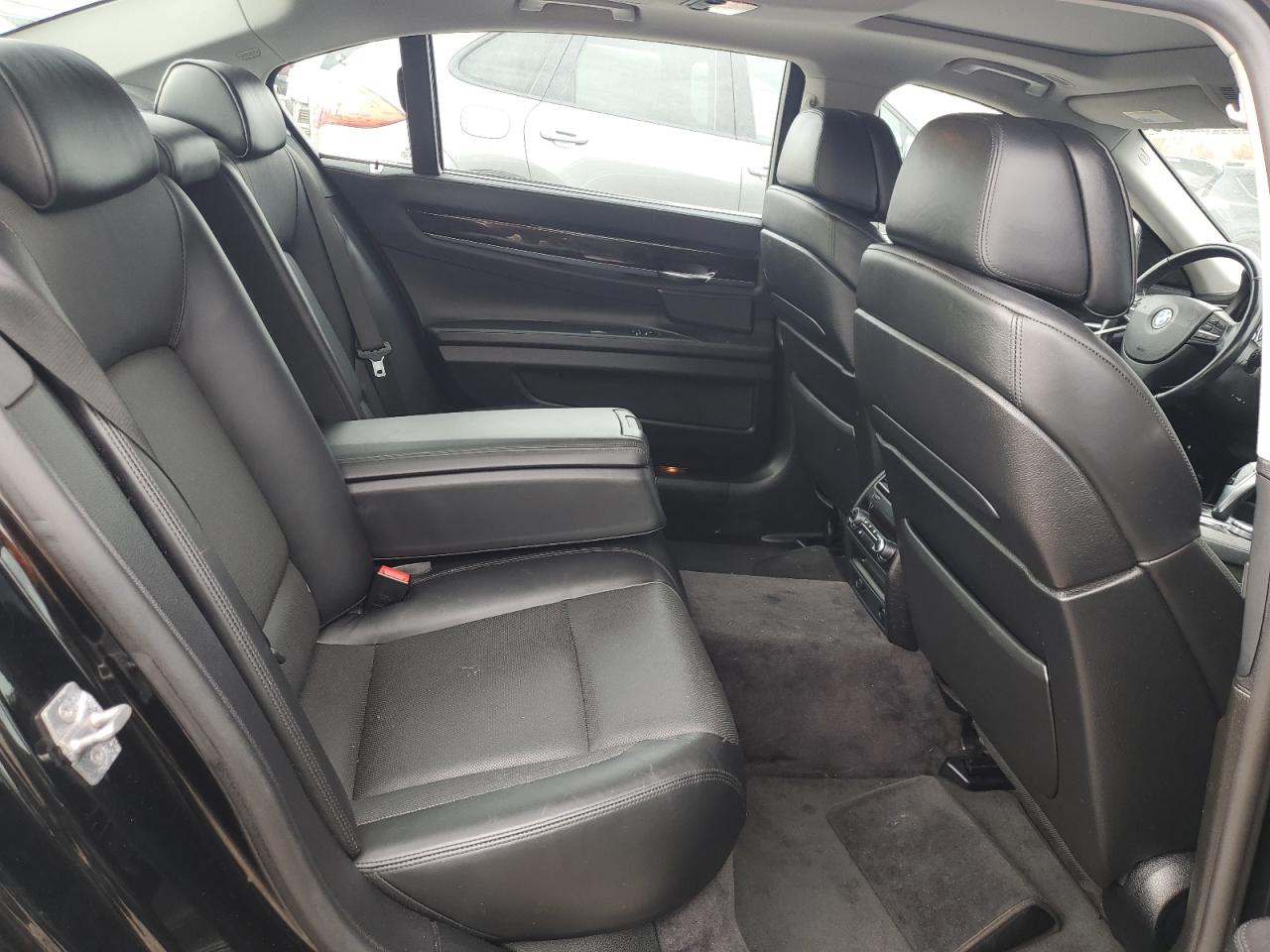 2011 Bmw 750 Lxi Черный vin: WBAKC8C54BC434085