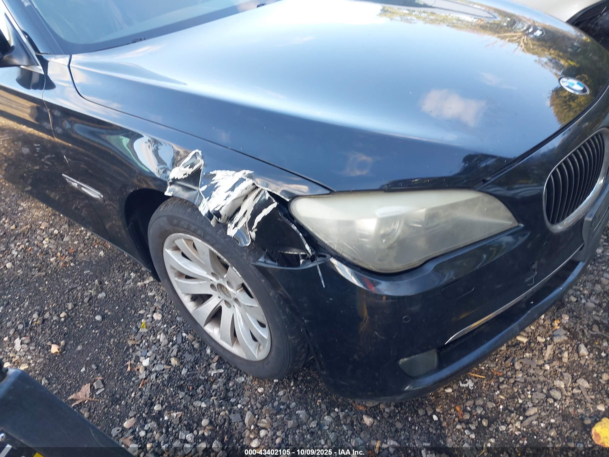 2010 Bmw 750li Xdrive Black vin: WBAKC8C55ACY68160