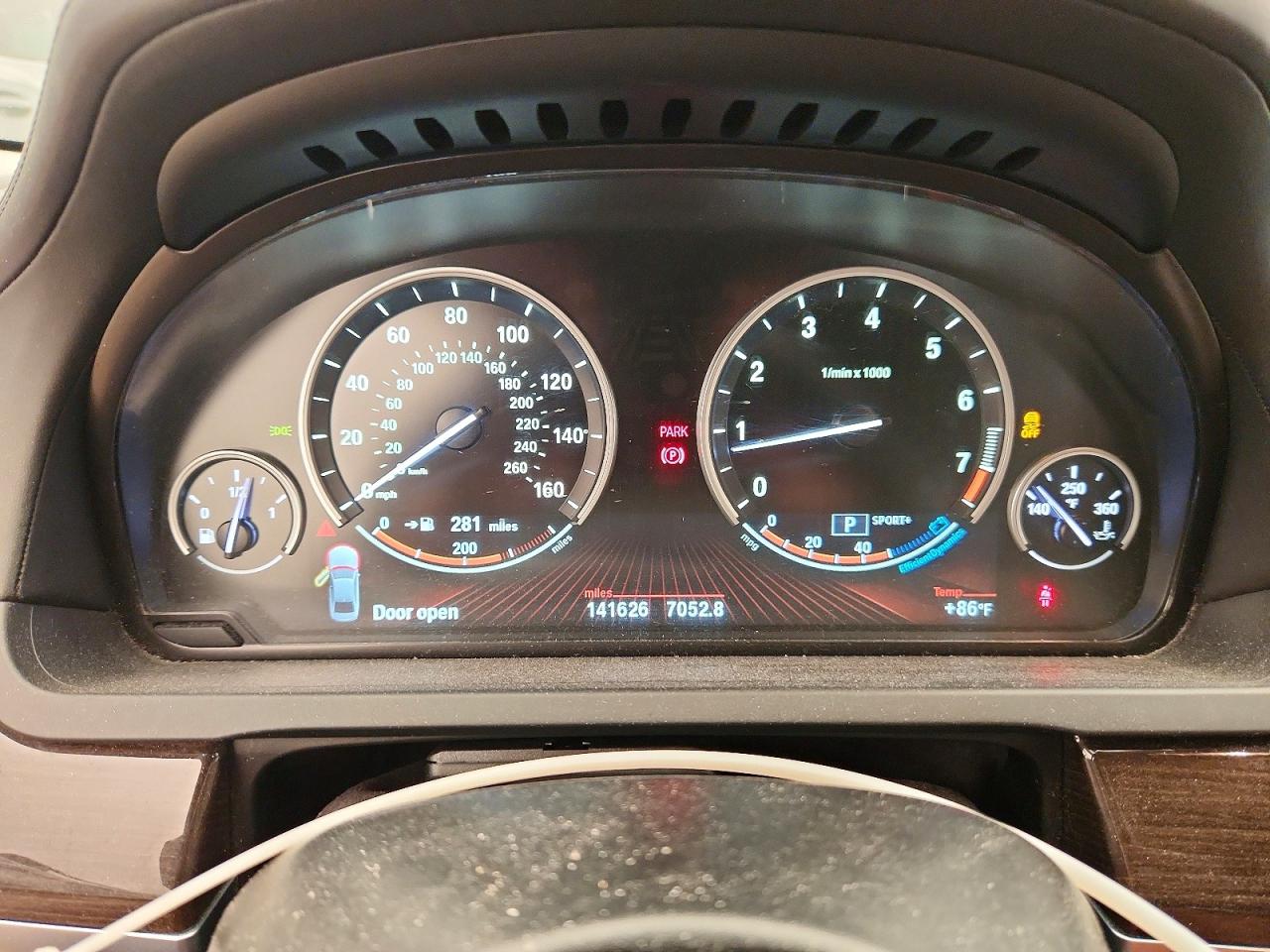 2012 Bmw 750 Lxi Black vin: WBAKC8C55CC435960