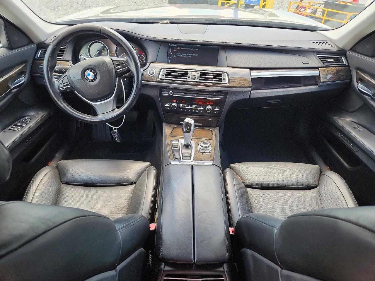 2012 Bmw 750 Lxi Gray vin: WBAKC8C55CC437756