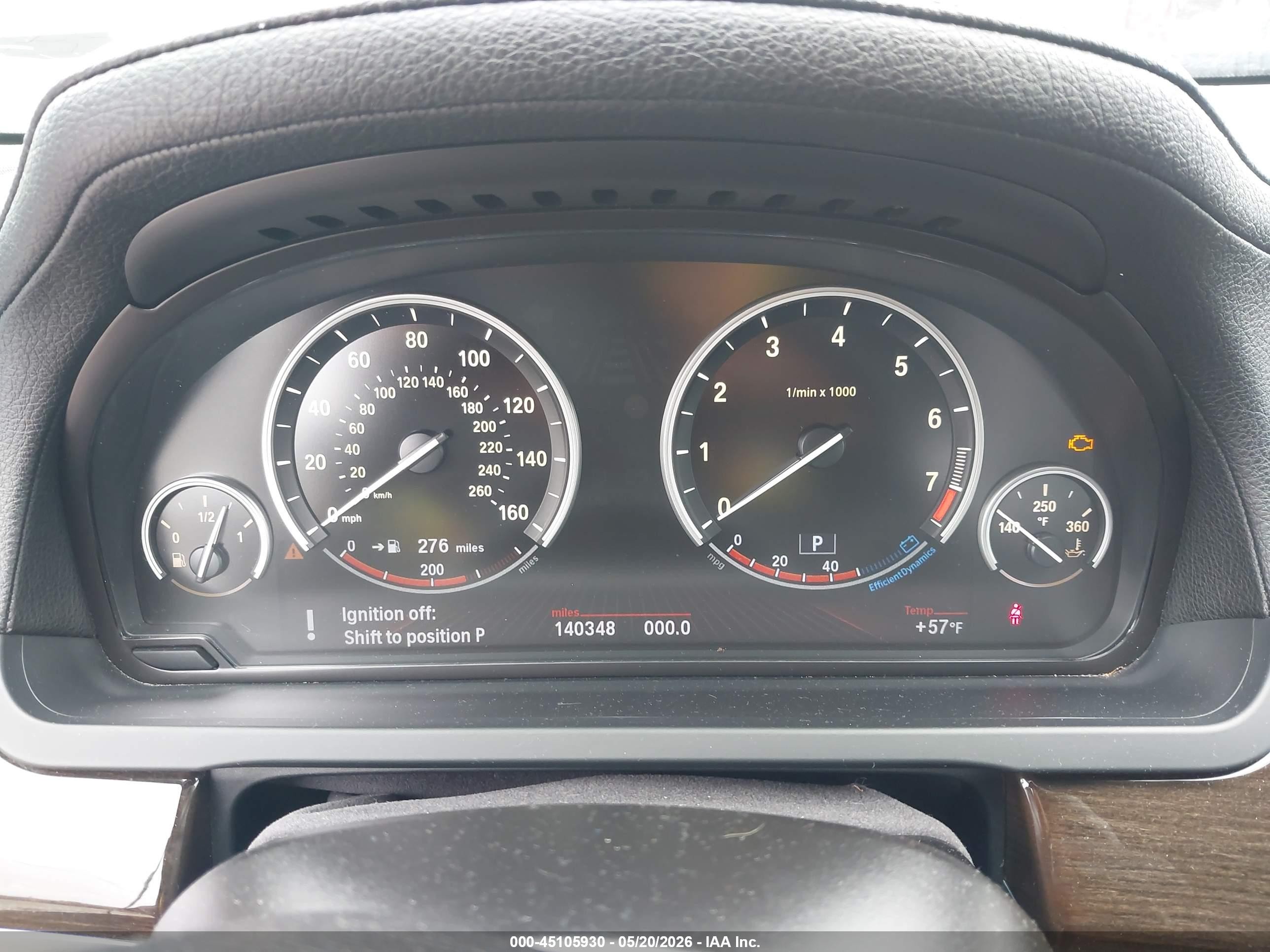 2012 Bmw 750li Xdrive Gray vin: WBAKC8C55CC437918