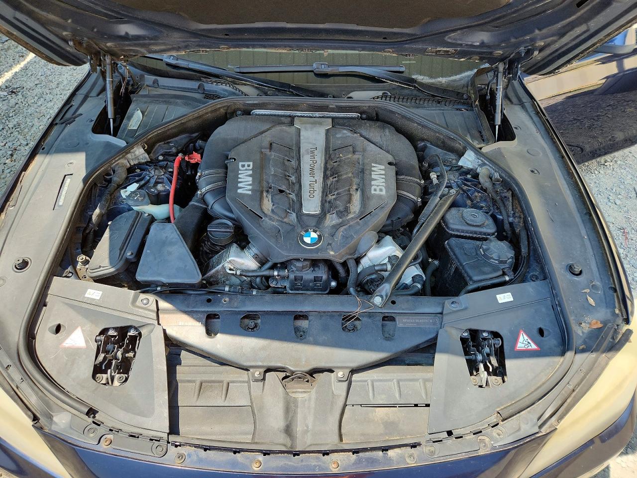 2012 Bmw 750 Lxi Blue vin: WBAKC8C56CC436535
