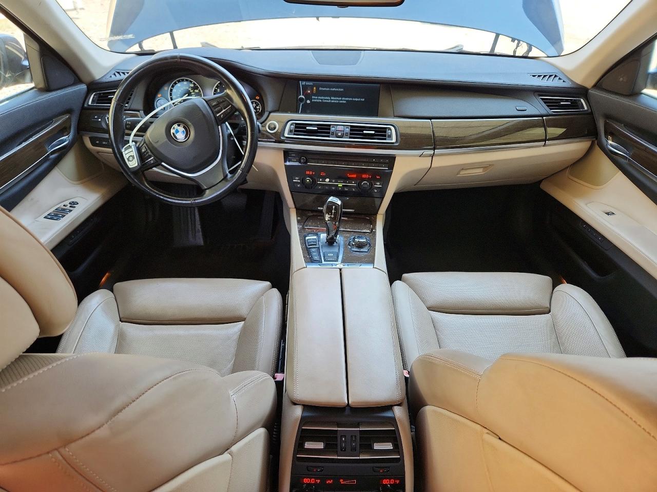2012 Bmw 750 Lxi Blue vin: WBAKC8C56CC436535