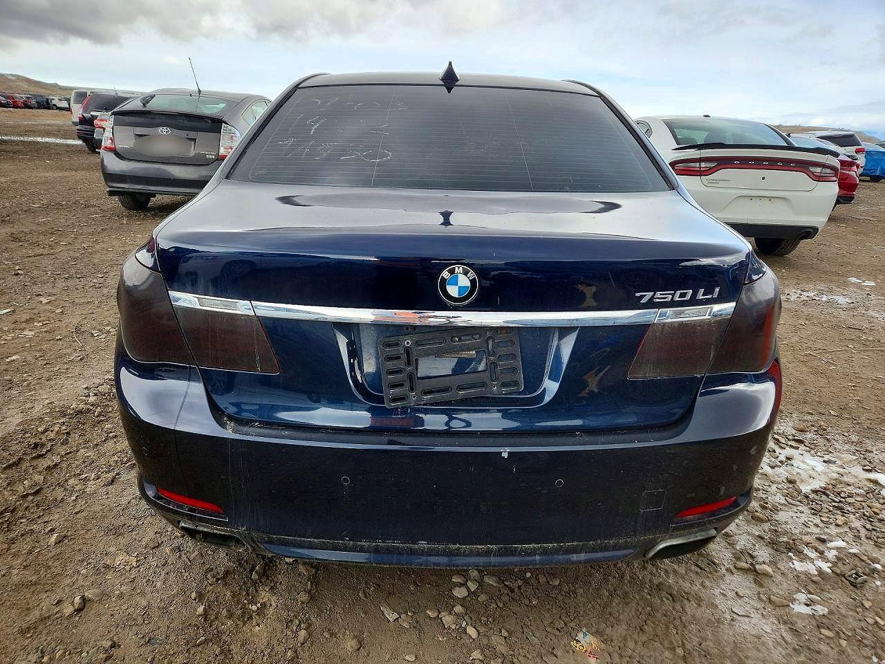 2010 Bmw 750 Li Xdrive Blue vin: WBAKC8C57AC430126