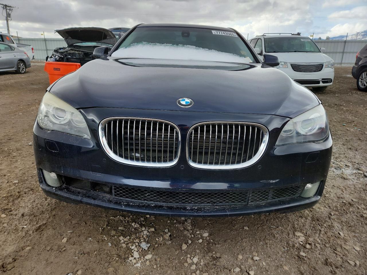 2010 Bmw 750 Li Xdrive Blue vin: WBAKC8C57AC430126