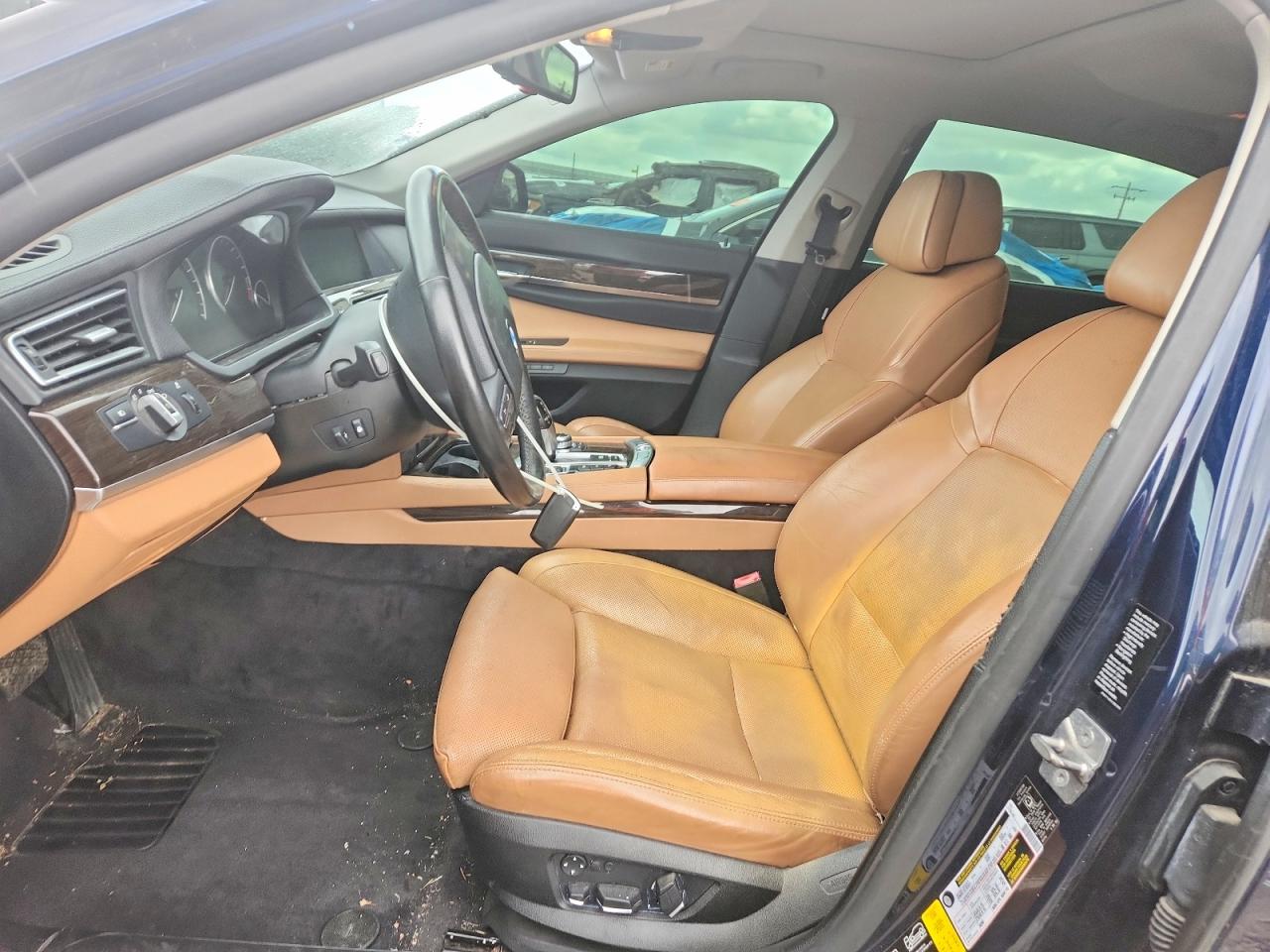 2010 Bmw 750 Li Xdrive Blue vin: WBAKC8C57AC430126