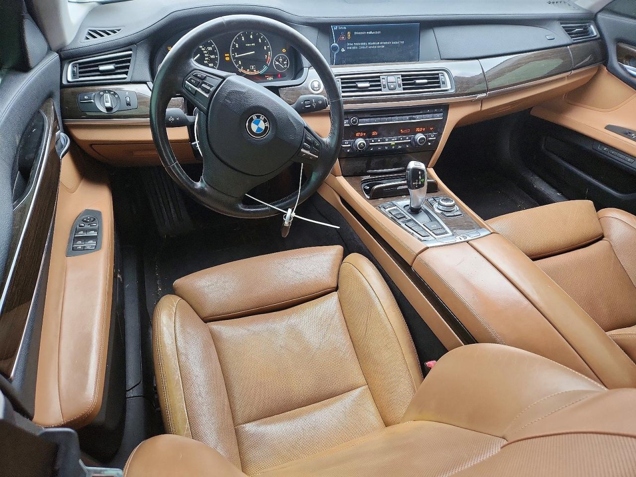 2010 Bmw 750 Li Xdrive Blue vin: WBAKC8C57AC430126