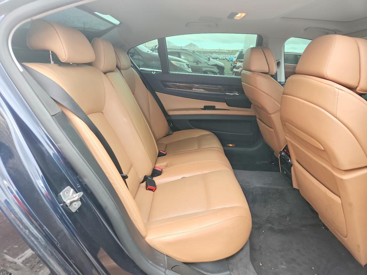 2010 Bmw 750 Li Xdrive Blue vin: WBAKC8C57AC430126
